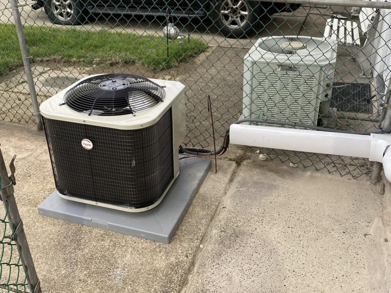 Outside HVAC Unit