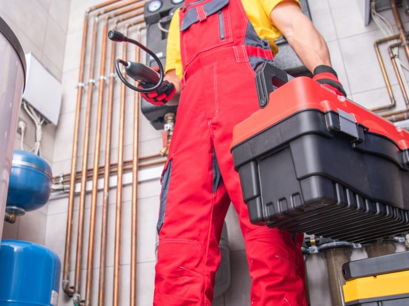 water heater installation